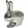Qeeboo Rabbit Chair Metall Finish Stuhl - 68,8 X 39,5 X 80 Cm - Silver