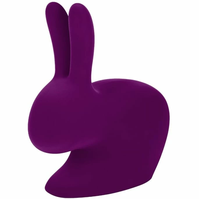 qeeboo Rabbit Chair Velvet Finish Stuhl - 68,8 x 39,5 x 80 cm - purple Qeeboo Rabbit Chair Velvet Finish Stuhl - 68,8 X 39,5 X 80 Cm - Purple -qeeboo shop unnamed file 5190