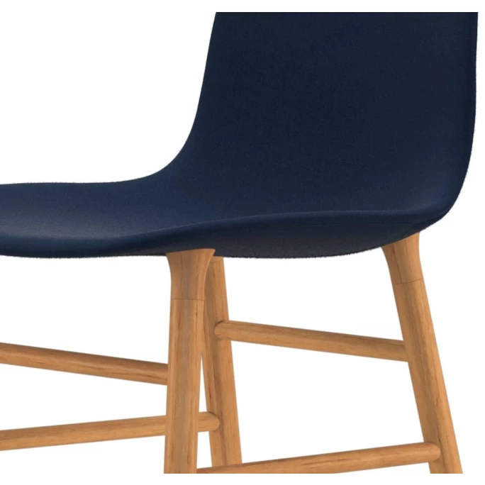 Normann Form Oak Stuhl Textil-gepolstert fame - H 80 x B 48 x T 52 cm - blue 66071 Normann Copenhagen Normann Form Oak Stuhl Textil-gepolstert Fame - H 80 X B 48 X T 52 Cm - Blue 66071 -qeeboo shop unnamed file 771