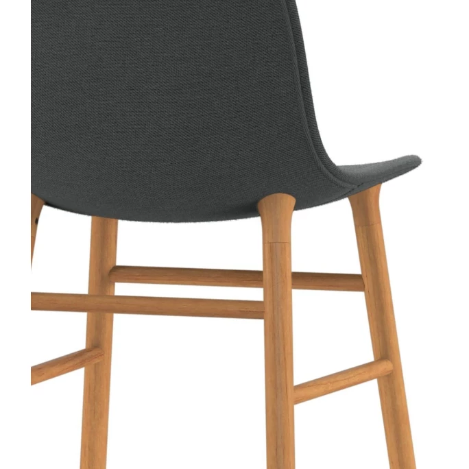 Normann Form Oak Stuhl Textil-gepolstert steelcut trio - H 80 x B 48 x T 52 cm - grey 113 Normann Copenhagen Normann Form Oak Stuhl Textil-gepolstert Steelcut Trio - H 80 X B 48 X T 52 Cm - Grey 113 -qeeboo shop unnamed file 785