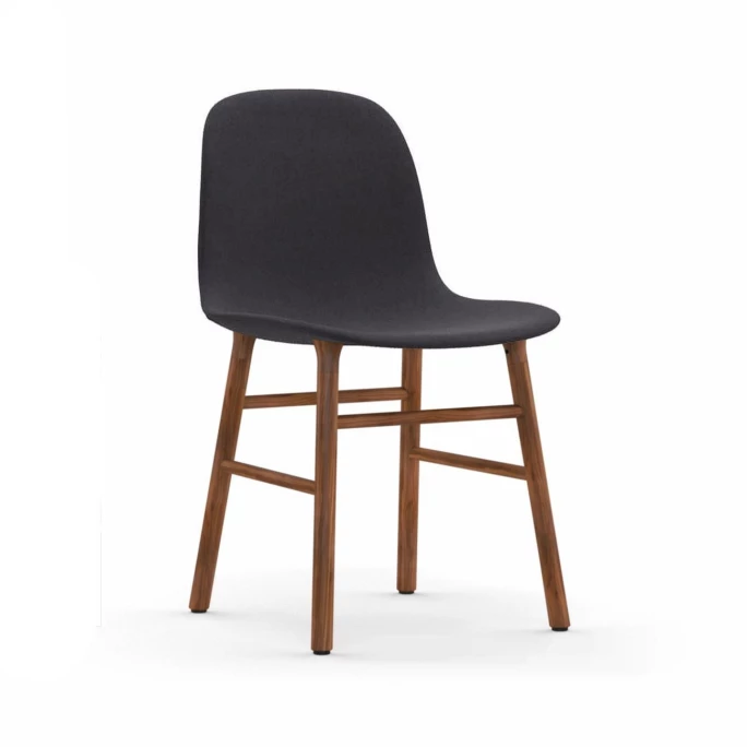 Normann Form Walnut Stuhl Textil-gepolstert fame - H 80 x B 48 x T 52 cm - dark grey 60019 Normann Copenhagen Normann Form Walnut Stuhl Textil-gepolstert Fame - H 80 X B 48 X T 52 Cm - Dark Grey 60019 -qeeboo shop unnamed file 821