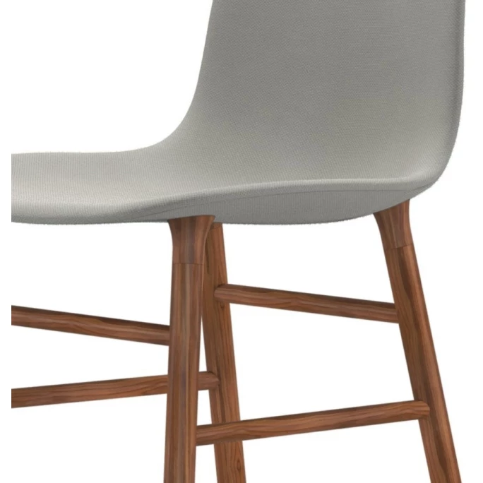 Normann Form Walnut Stuhl Textil-gepolstert steelcut trio - H 80 x B 48 x T 52 cm - white Normann Copenhagen Normann Form Walnut Stuhl Textil-gepolstert Steelcut Trio - H 80 X B 48 X T 52 Cm - White -qeeboo shop unnamed file 841