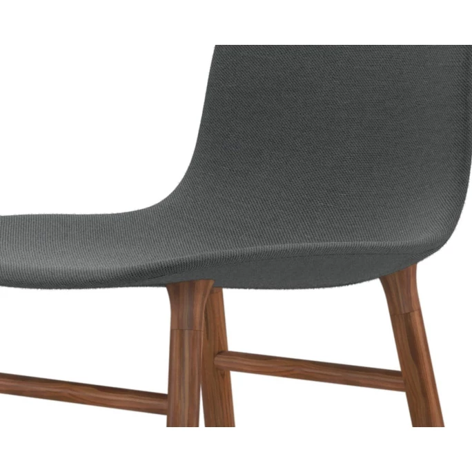 Normann Form Walnut Stuhl Textil-gepolstert steelcut trio - H 80 x B 48 x T 52 cm - dark grey 153 Normann Copenhagen Normann Form Walnut Stuhl Textil-gepolstert Steelcut Trio - H 80 X B 48 X T 52 Cm - Dark Grey 153 -qeeboo shop unnamed file 850