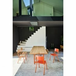 Jan Kurtz ZERO Stuhl Mit Sitzfläche Aus Laminat - 82x43x51 Cm - Orange/orange -qeeboo shop unnamed file 90